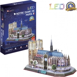 Puzzle 3D lumineux Cathédrale Notre‑Dame 149 pièces