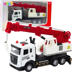 Kinderkraanwagen met metalen cabine, met lichten en geluiden