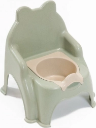 Kinderpotje met tijger EKO groen