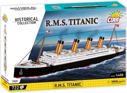RMS Titanic Building Set 1:450, 722 pieces