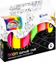 Neonkrijt voor kinderen – set van 6 stuks