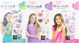 Temporary Tattoos for Girls – Set of 75 Designs