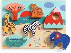 Puzzle d’encastrement Savane de Djeco