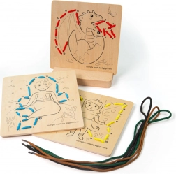 Bigjigs Toys Lacing by Numbers – Fairytales