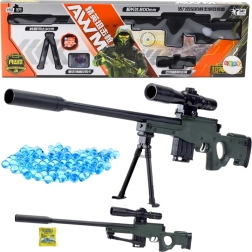 Scharfschützengewehr mit Gelkugeln AWM 80 cm