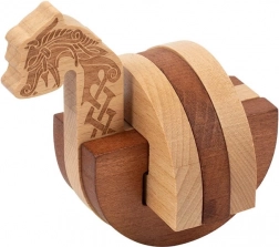 Profesor Puzzle: Viking-drakenschip uit de Lost and Found-collectie