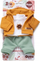 Kleding voor Reborn aapjesbaby 32 cm – 3-delige set