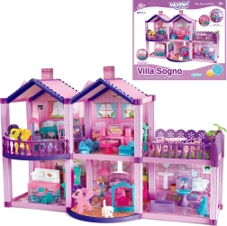 Woopie poppenhuis Pony Fantasy Villa, 120 onderdelen