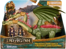 How to Train Your Dragon – Zippleback Dragon and Twins Ruffnut and Tuffnut Action Set