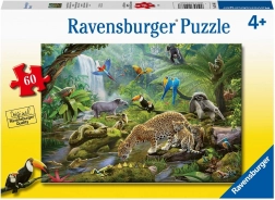 Ravensburger Puzzle Rainforest Animals 60 Pieces