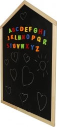 Magnetic chalkboard for kids 92 × 62 cm