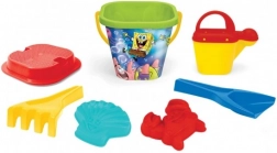 sand set 7 pcs SPONGEBOB, 3 colors, net bag