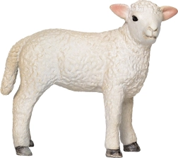 Schattig staand lammetje figuur