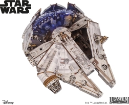 Ugears 3D Wooden Mechanical Model Kit Star Wars Millennium Falcon