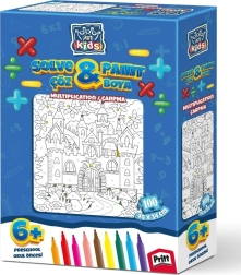 Inkleurbare puzzel ART PUZZLE Vermenigvuldiging 100 stukjes