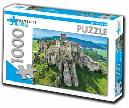Puzzle Château de Spiš 1000 pièces – édition touristique