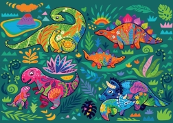 Yazz puzzle dinosaurs 1000 pieces