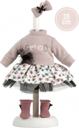 kledingset voor pop 35 cm met accessoires Llorens