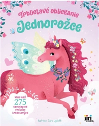 glinsterende eenhoorn-aankleedpret – stickerboek