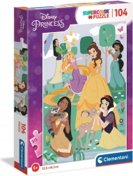 Puzzel CLEMENTONI Disney prinsessen 104 stukjes