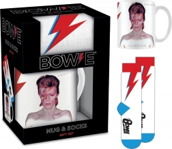 David Bowie heren cadeauset mok en sokken
