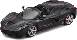 Metalen automodel Bburago 1:43 Ferrari LaFerrari Aperta – Zwart