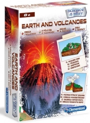 Clementoni Science & Play aarde en vulkanen – wetenschappelijke set voor kinderen