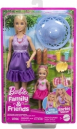 Barbie Familie en Vrienden op de picknick
