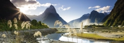 Panoramic Puzzle Milford Sound New Zealand 1000 Pieces