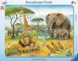 Ravensburger puzzel Afrikaanse dieren 30 stukjes