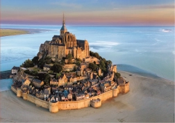 Puzzle Mont Saint Michel From the Air 1000 Pieces