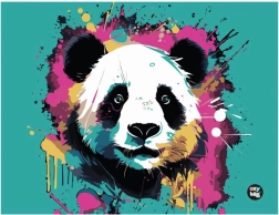 Nappe pour arts plastiques 65 × 50 cm – panda