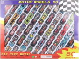 Set de petites voitures métalliques 50 pcs