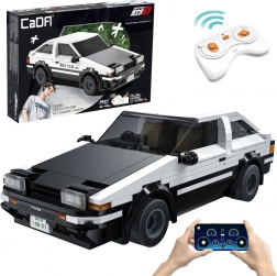 Jeu de construction CADA voiture RC TOYOTA AE86 Trueno Initial D 1:20, 325 pièces
