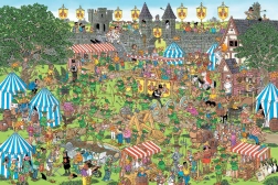 Puzzle Festival Robin Hood 1500 pieces by Jan van Haasteren