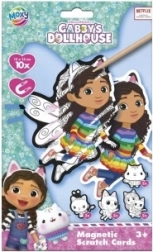 Magnetische krasafbeeldingen Gabby’s Magische Huis – set van 10 stuks