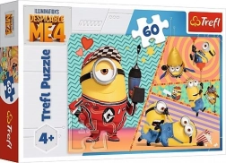 puzzle 60 pièces minions trefl