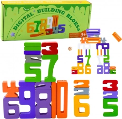 Chiffres en bois pour apprendre les mathématiques avec dés – kit éducatif