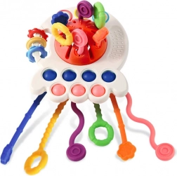 Kleurrijk sensorisch speelgoed - bijtring