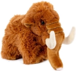 Brown Plush Mammoth 17 cm for Babies