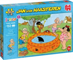 Legpuzzel JUMBO Jan van Haasteren Junior: Grappen bij het zwembad 150 stukjes
