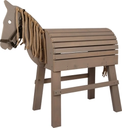 Small Foot houten paardje grijs