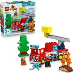 LEGO DUPLO Fire Truck with Hose and Firefighter