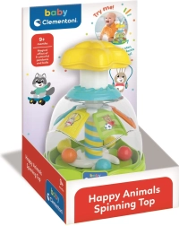 Colorful Spinning Top Animals