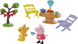 Peppa Big: Theekransje – set met figuren en accessoires