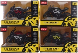 Metalen motor met terugtrekmechanisme