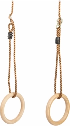 Anneaux de gymnastique en bois small foot