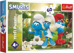 puzzel smurfen betoverd bos 60 stukjes