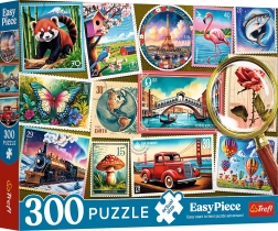 puzzel 300 EasyPiece – postzegels Trefl