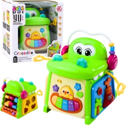 Interactive Educational Cube Crocodile
